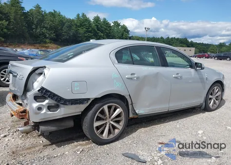 2009 Lincoln Mks из США, поврежденный, VIN 1LNHM94RX9G607124